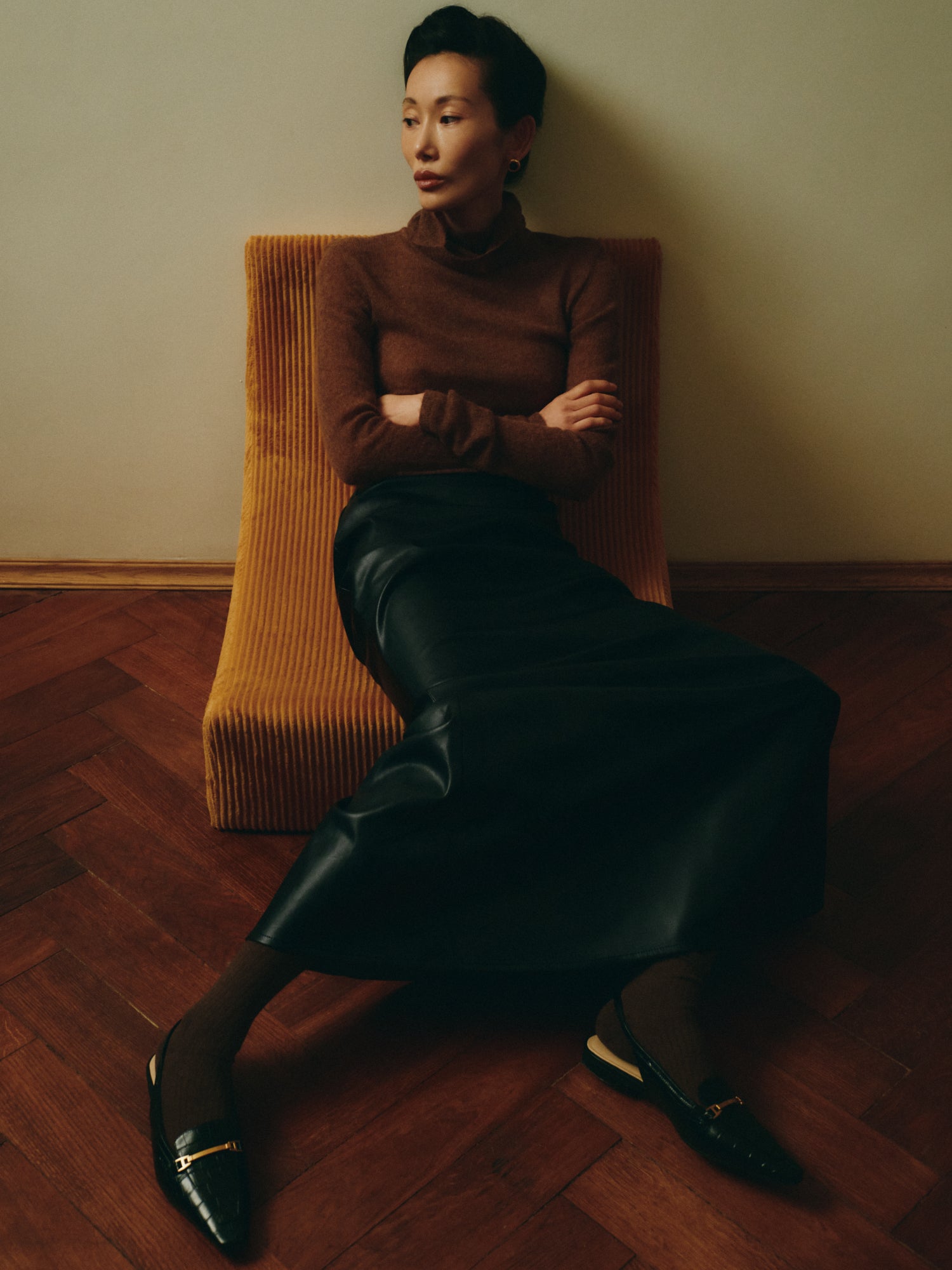 ECO-LEATHER SKIRT ROXY
