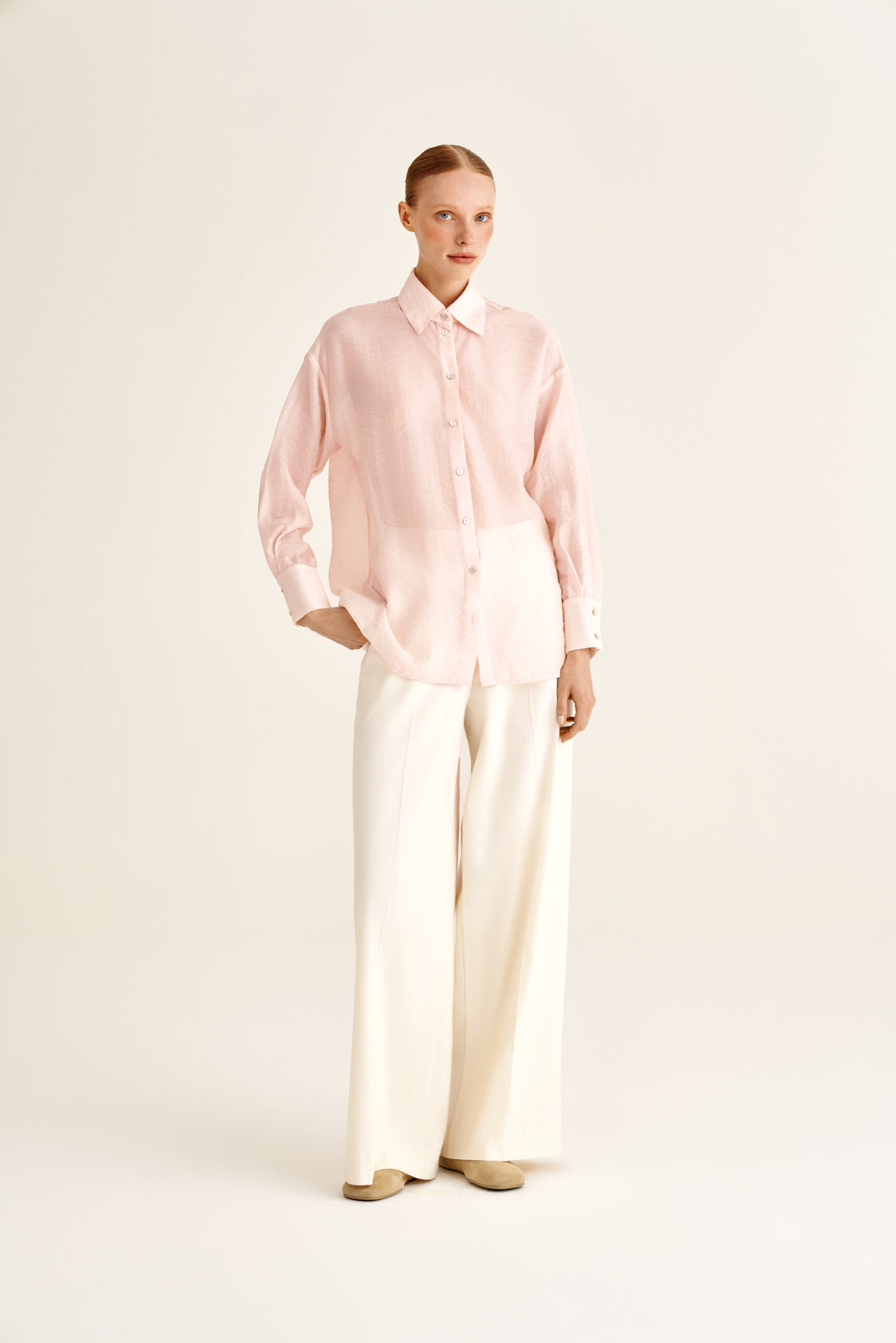 TROUSERS CAMOMILE
